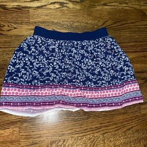 Girls Floral Skirt